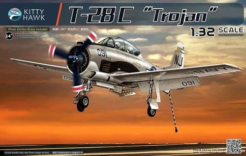 KTY32015 Kitty Hawk 1/32 T-28C Trojan USN Aircraft