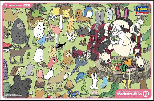 64763  MechatroWeGo No.10 Animal Retro & Azuki (Two kits in the box) 1/35
