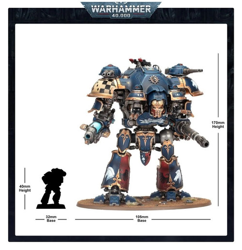 GW54-21 IMPERIAL KNIGHTS: KNIGHT DOMINUS GW54-21 IMPERIAL KNIGHTS: KNIGHT DOMINUS