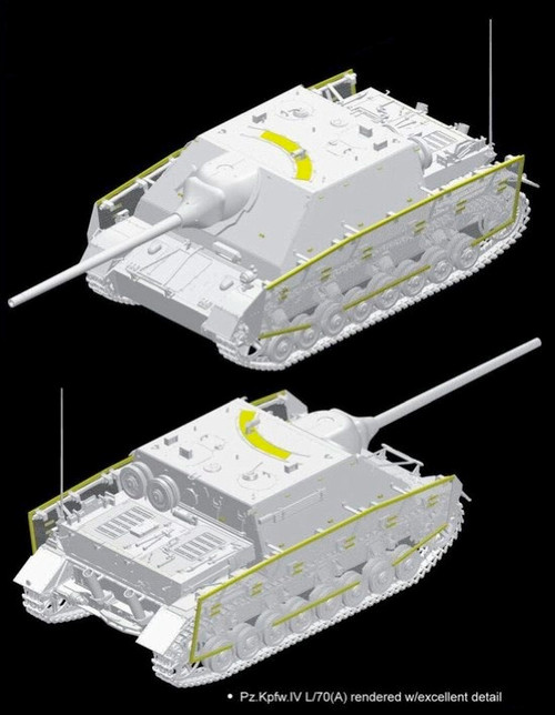 DML6784 Pz.Kpfw.IV L/70(A) Final Production Tank 1/35