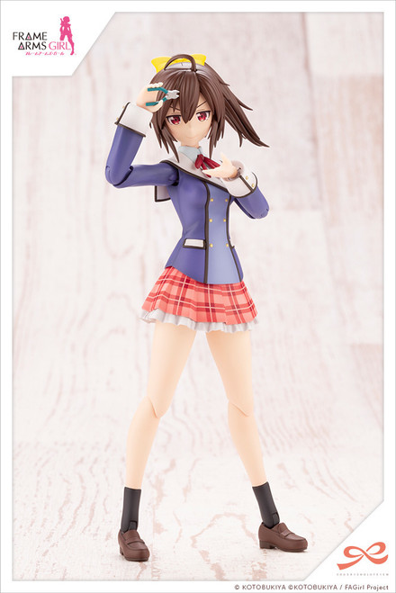 KBYJK004  Sousai Shojo Teien Series Ao Gennai Wakaba Girls’ High School Winter Clothes, 1/10 Figure Kit