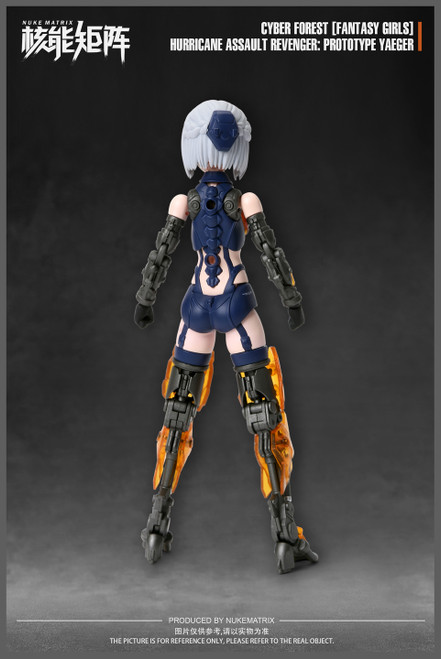 NMX60051  Cyber Forest Fantasy Girls Hurricane Assault Revenger (Prototype Yaeger) Model Kit