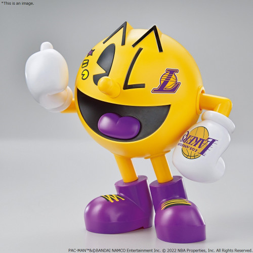 Bandai x NBA Entry Grade Pac-Man Los Angeles Lakers Model Kit