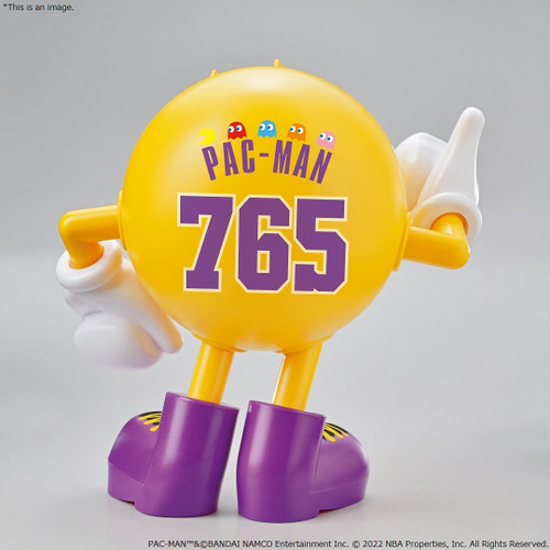 2593839 Bandai x NBA Entry Grade Pac-Man Los Angeles Lakers Model Kit