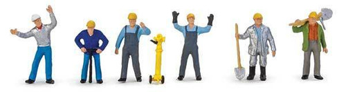 949-6087 HO Scale Steel Mill Day Crew -- pkg(6)