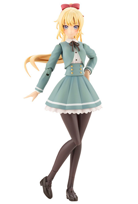 KBYJK010 Sousai Shojo Teien Series Ritsuka Saeki  St. Iris Gakuen Girls’ High School Winter Clothes Plastic Model Kit 1/10
