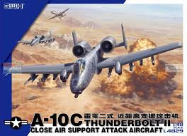 LNRL4829 Great Wall Hobby 1/48 US Air Force A-10C Thunderbolt II Close Air Support Attack Aircraft
