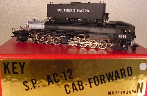 USDKEY4294 Pre-Owned N scale Key Imports SP Cab Forward 4-8-8-2 AC-12 #4295 N Scale