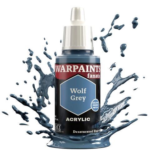 ARMWP3016 Army Painter Warpaints Fanatic Acrylic, Wolf Grey