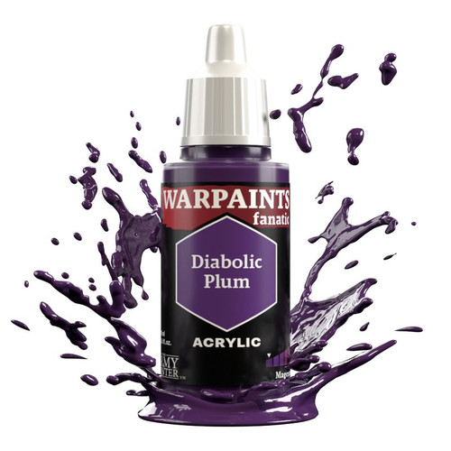 ARMWP3133 Army Painter Warpaints Fanatic Acrylic, Diabolic Plum