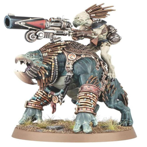GW56-54 T'au Empire: Krootox Rider  -  Plastic Box WARHAMMER 40000