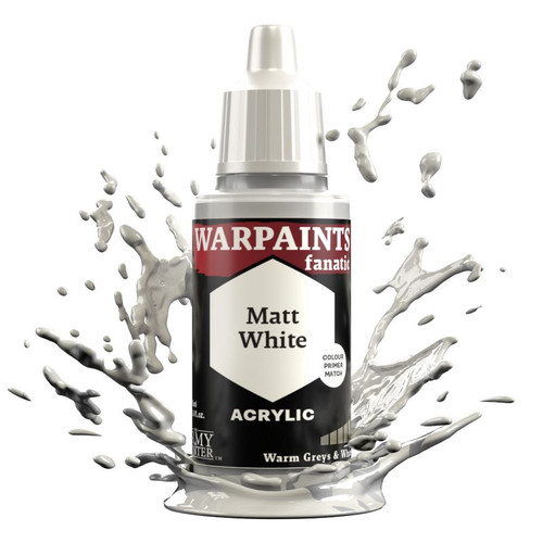 ARMWP3012 Army Painter Warpaints Fanatic Acrylic  Matt White