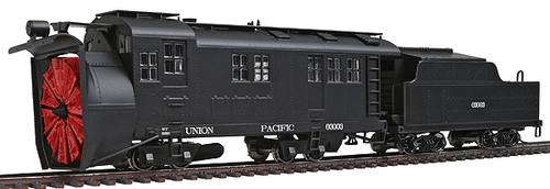 WKI61506 Collection Alco/Leslie Rotary Snowplow w/Tender & Motorized Blades - Ready to Run -- Union Pacific(R) #03003 (black) 932-61506