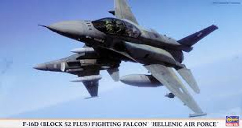 HSG09803 Hasegawa 09803 F-16D (Block 52 Plus) Falcon Hellenic Air Force 1/48