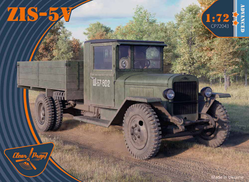 CP72043 Clear Prop 1/72 ZiS-5V Truck Model Kit