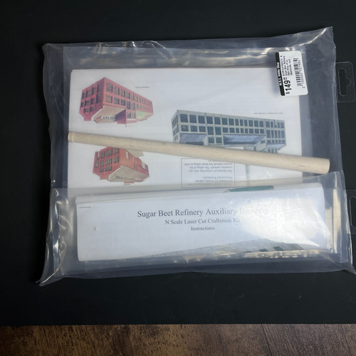 BLKSUGARBEET2  N Sugar Beet Refinery Main Bldg #2 or Warehouse, and Auxiliary Bldg