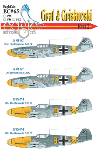 EL32065 1/32 Graf   Grislawski Bf 109