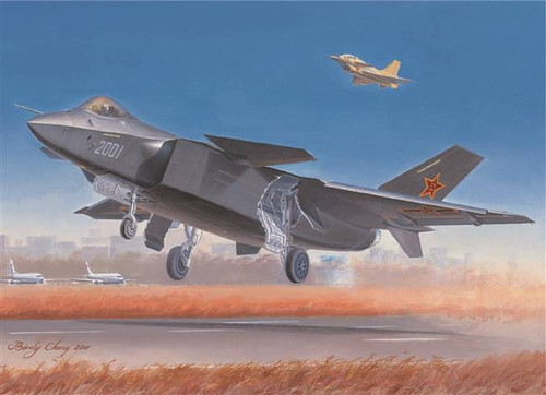 TRUMPETER 701663 1/72 Chinese J-20 Mighty Dragon