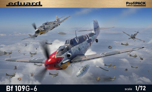 EDU70159 Eduard Profipack 1/72 Bf 109G-6
