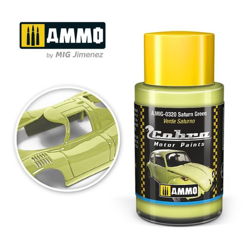 AMM0320 Cobra Motor: Saturn Green Acrylic Paint 30ml Bottle