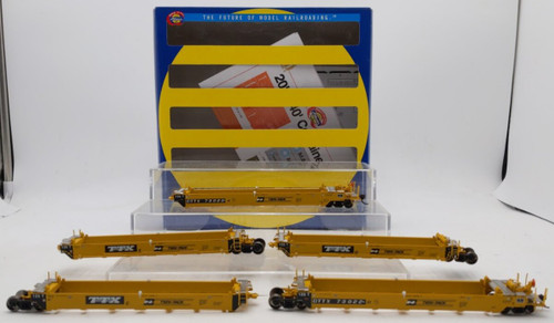 ATH95044 HO TTX/BN Maxi I Well Car-Early #70322 5 Car Set