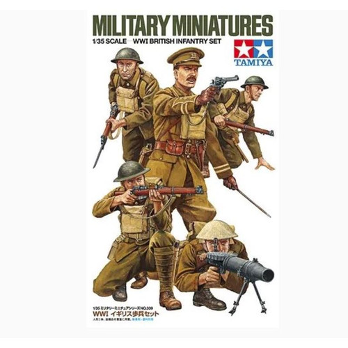 TAM35339 Tamiya 1/35 WWI British Infantry Set