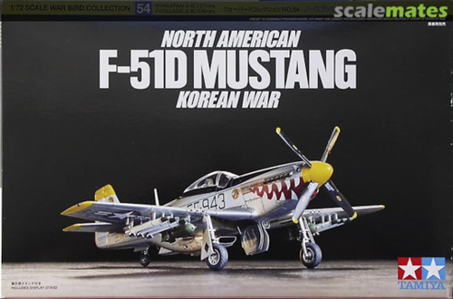 TAM60754 Tamiya 1/72 North American F-51 Mustang Korean War