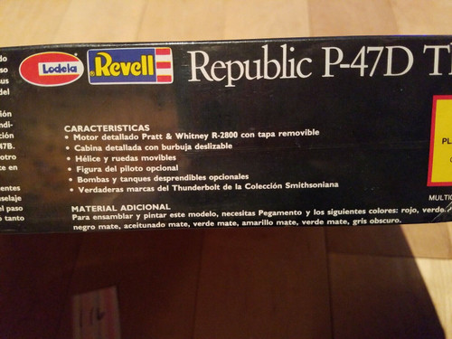 RVL04722 Revell 1/32 Republic P-47D Thunderbolt