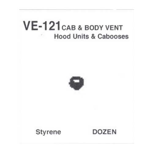VE-121 H Cab   Body Vents
