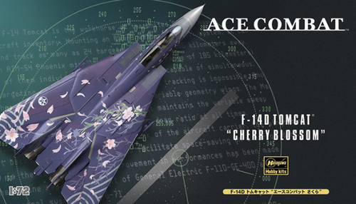 HSE-SP291 Hasegawa [SP291] 1/72 F-14D TOMCAT "ACE COMBAT CHERRY BLOSSOM"