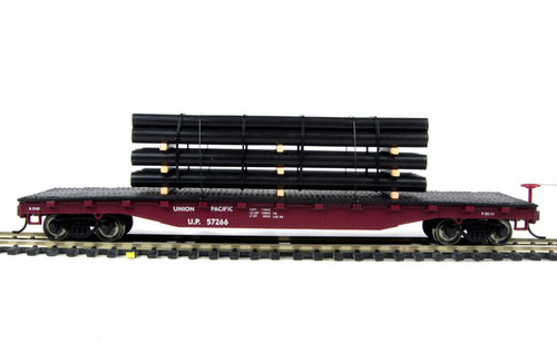 BAC18923  HO Flat w/Pipe Load, UP