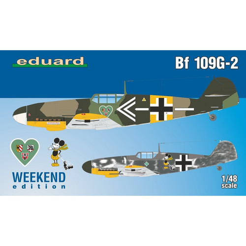 EDU84203 Eduard 1/48 Bf 109G-4 Weekend Edition