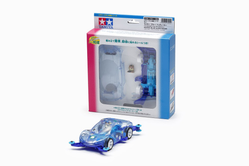 TAM17901 1/32 JR Mini 4WD PRO Raikiri Blue Dog Racer Kit MINI 4wd