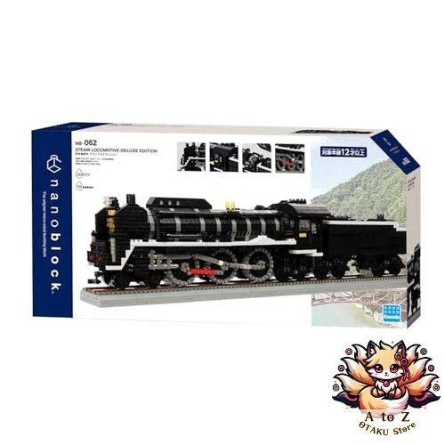 NAN22875 Nanoblock Advanced Hobby Series Steam Locomotive Deluxe Edition  "Vehicles"