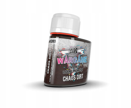 AKI1203 AK Interactive Wargame Enamel Liquid Pigments Chaos Dirt 35ml