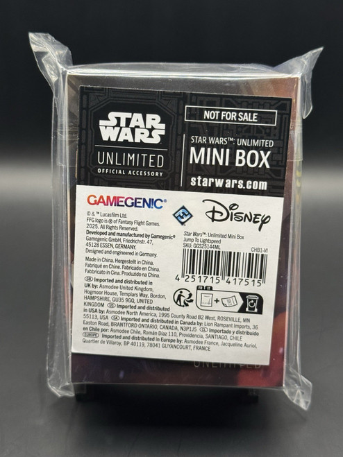 SWH0402EN Star Wars: Unlimited – Jump to Lightspeed: Booster Display