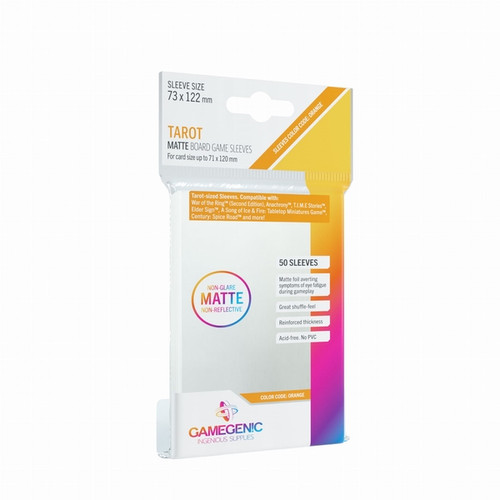 GG1056 Gamegenic MATTE Sleeves: Tarot (72 x 122 mm)