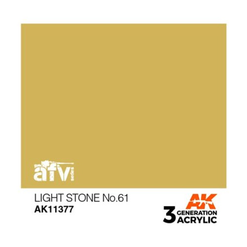 AKI11377 AK Interactive 3G Light Stone No.61