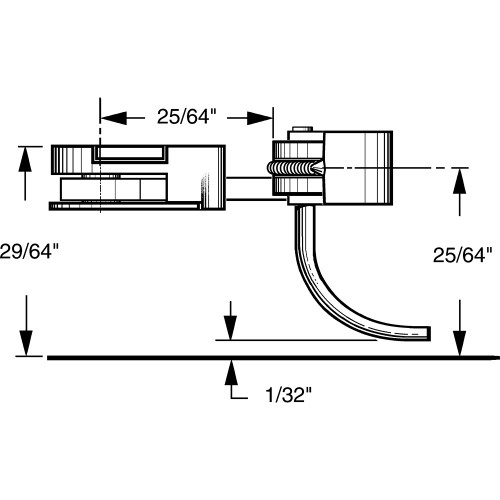 KAD31 HO #31 Plastic-Shank Coupler - Kit - Magne-Matic(R) -- Long 25/64" Underset w/#233 Draft Gear Boxes 2 Pair