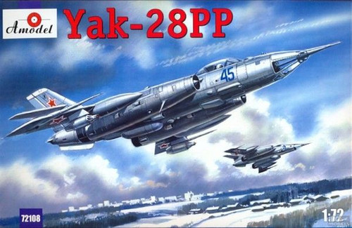 72108 Yakovlev Yak-28 Model Kit 1/72