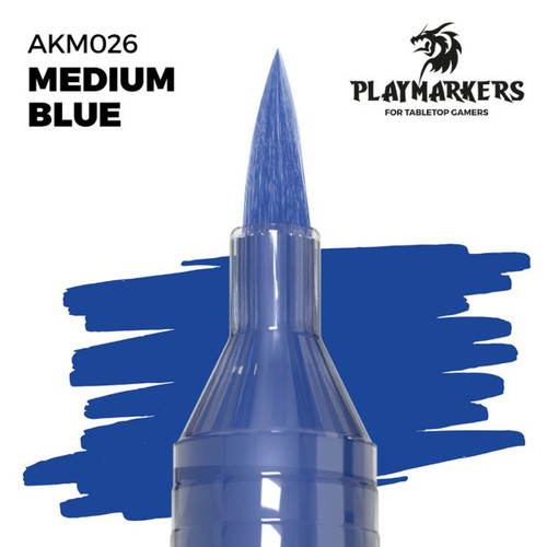 AKIM026 Playmarkers : Medium Blue Acrylic Gamers Paint