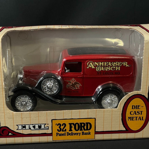 ERT9498 Collection  Anheuser Busch 1932 Ford Panel Delivery Truck Bank
