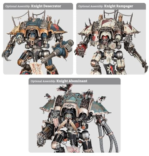 GW43-102 CHAOS KNIGHTS: CHAOS KNIGHT RUINATOR GW43-102 CHAOS KNIGHTS: CHAOS KNIGHT RUINATOR