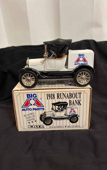 ERT1324  Collection  1918  Big A Auto Parts Runabout Bank