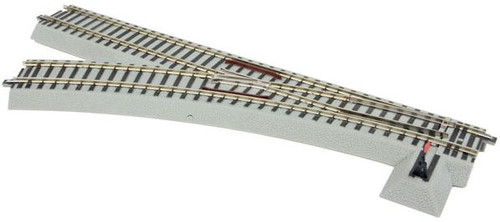 LNL649883 S AF FasTrack R27 Left-Hand Manual Switch S-Scale