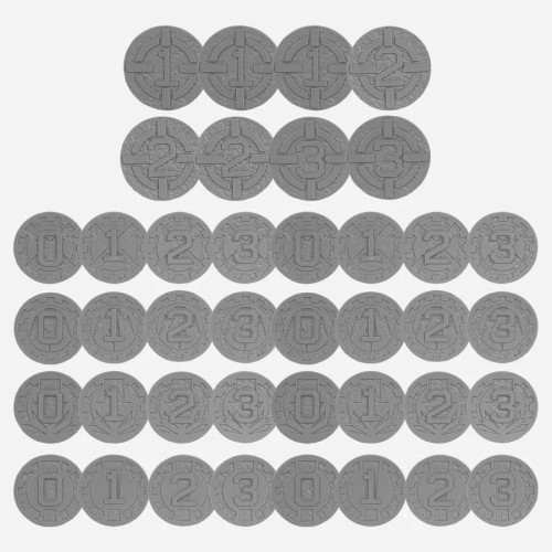 31-131 AGE OF DARKNESS: MARKERS AND TOKENS