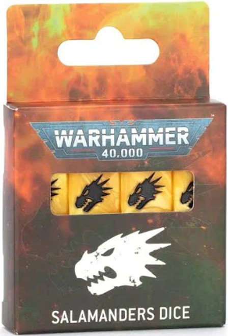 55-63 WARHAMMER 40000: SALAMANDERS DICE