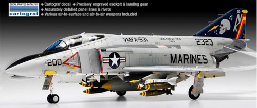 PPD48015 F-4B Phantom II VMFA-531 Grey Ghosts 1972