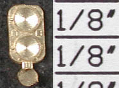 DETA101003 HO Headlights - Diesel -- EMD - Late Brass