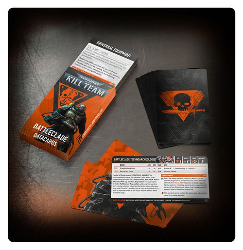 GW102-61 KILL TEAM DATACARDS: BATTLECLADE (ENG)
